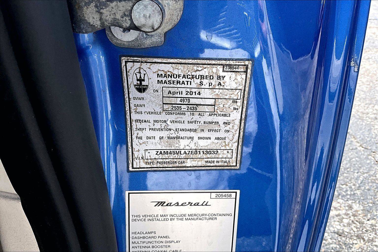 Used 2014 Maserati GranTurismo Sport image 19