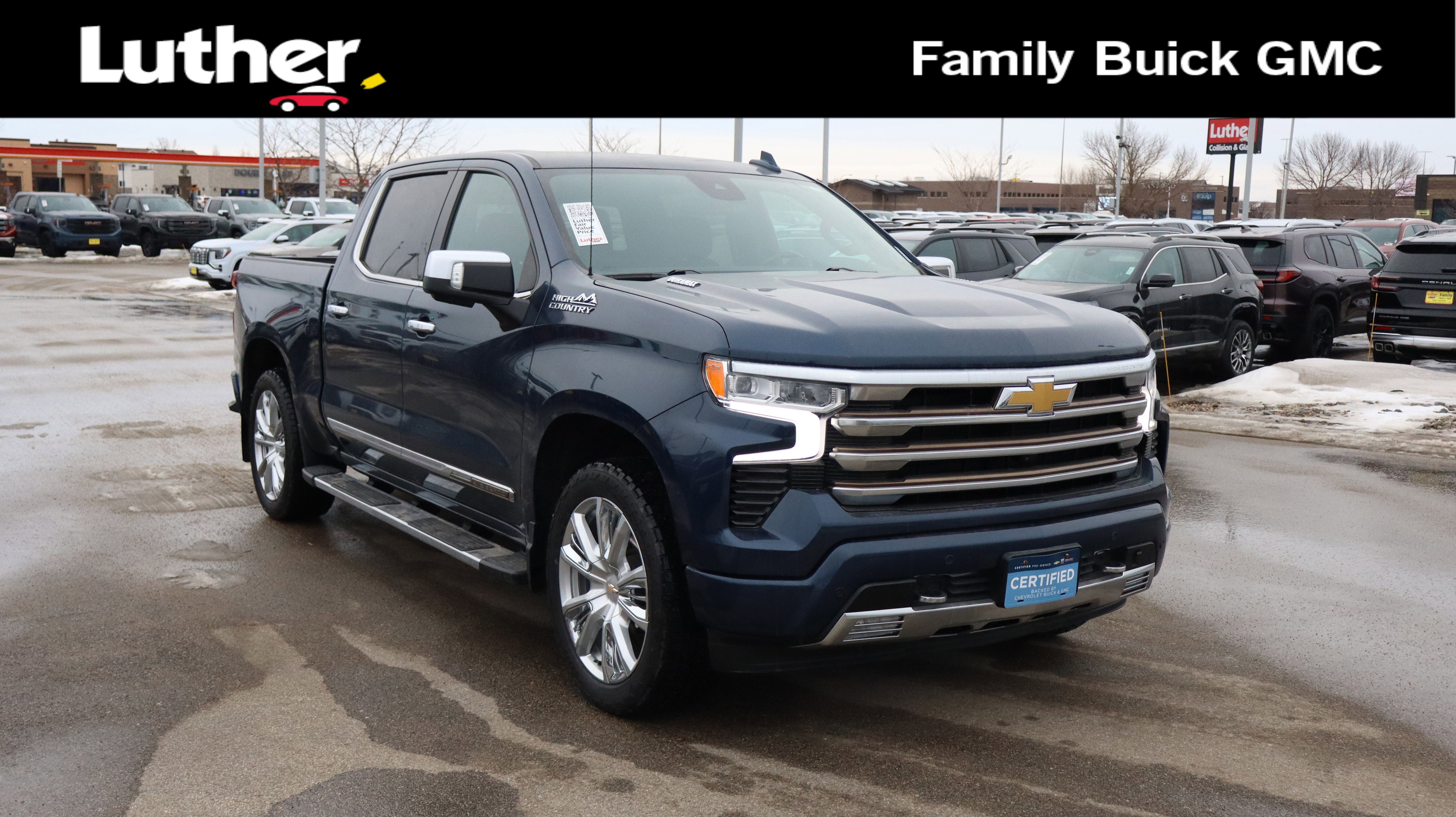 Certified 2022 Chevrolet Silverado 1500 High Country w/ High Country Premium Package