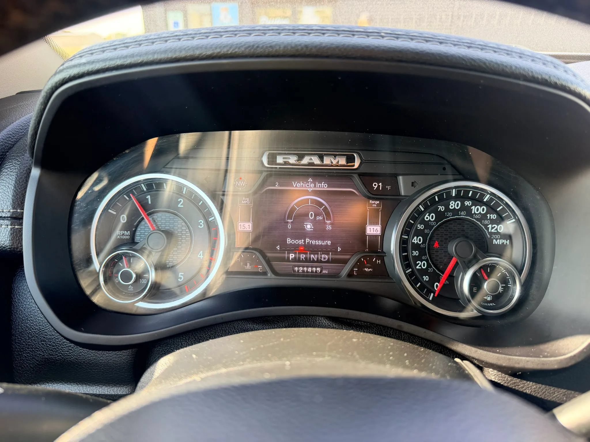 Used 2021 RAM 2500 Laramie w/ Body Color Bumper Group AWD/4WD image 12