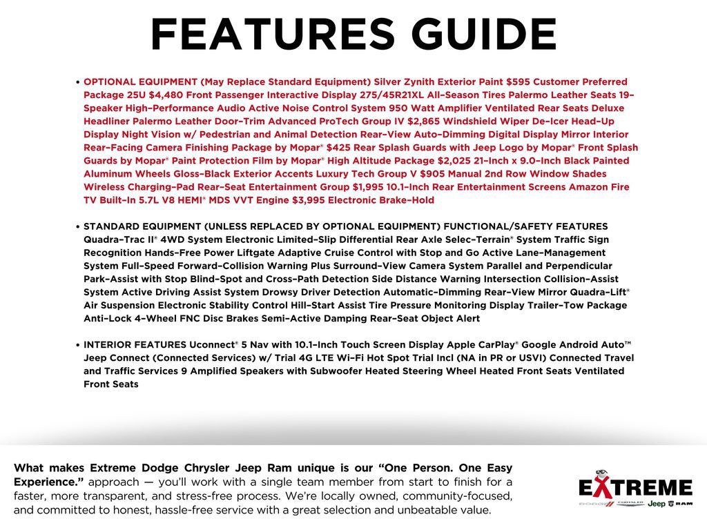 Used 2024 Jeep Grand Cherokee L Summit AWD/4WD image 2