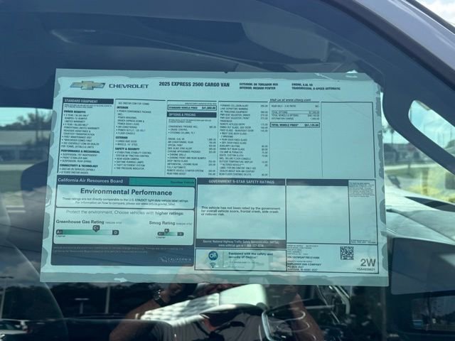 New 2025 Chevrolet Express 2500 w/ Driver Convenience Package image 38
