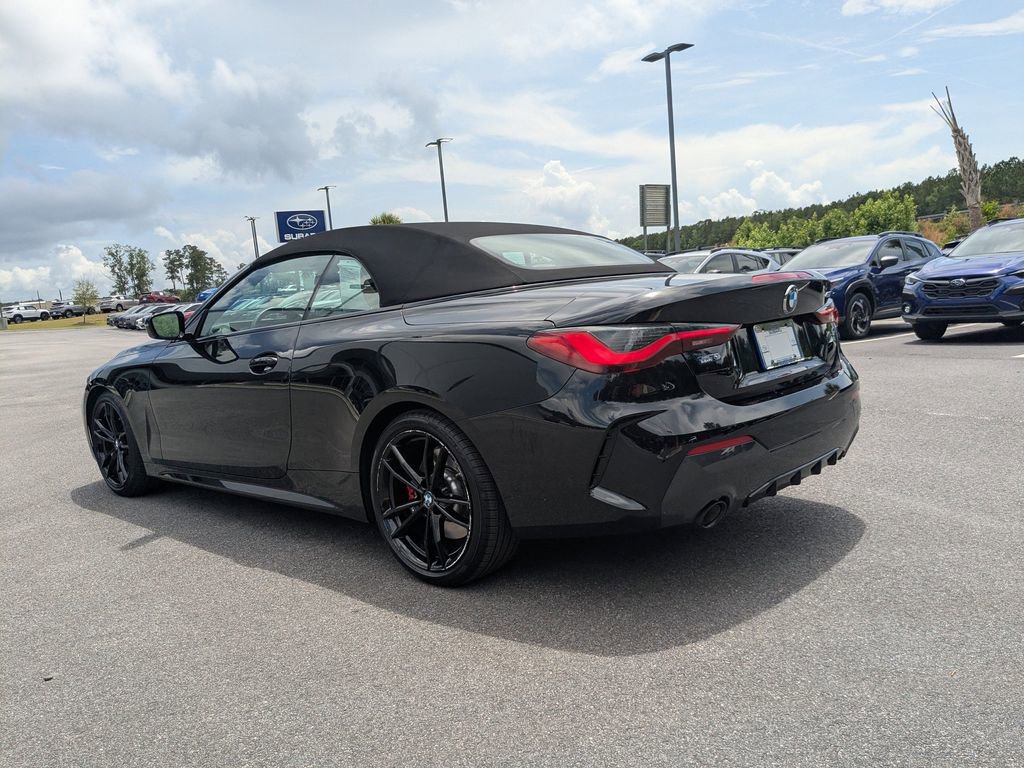 Used 2024 BMW 430i Convertible w/ M Sport Package RWD image 6