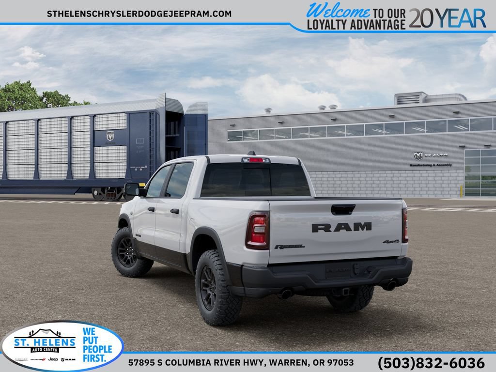 New 2026 RAM 1500 Rebel w/ Rebel Level 2 Equipment Group AWD/4WD image 4