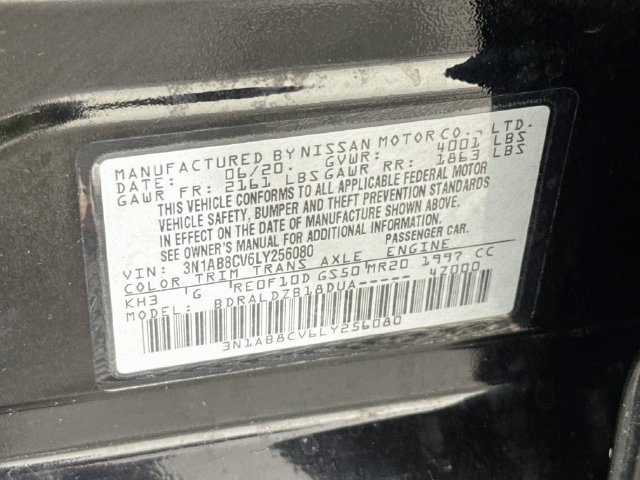 Used 2020 Nissan Sentra SV FWD image 41
