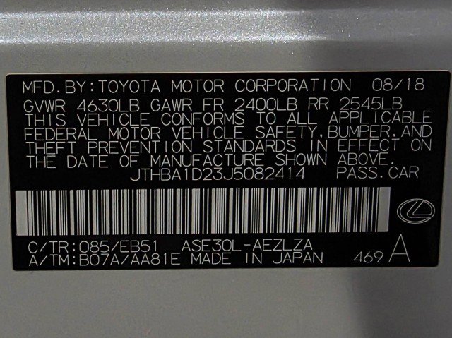 Used 2018 Lexus IS 300 w/ Comfort Package image 42