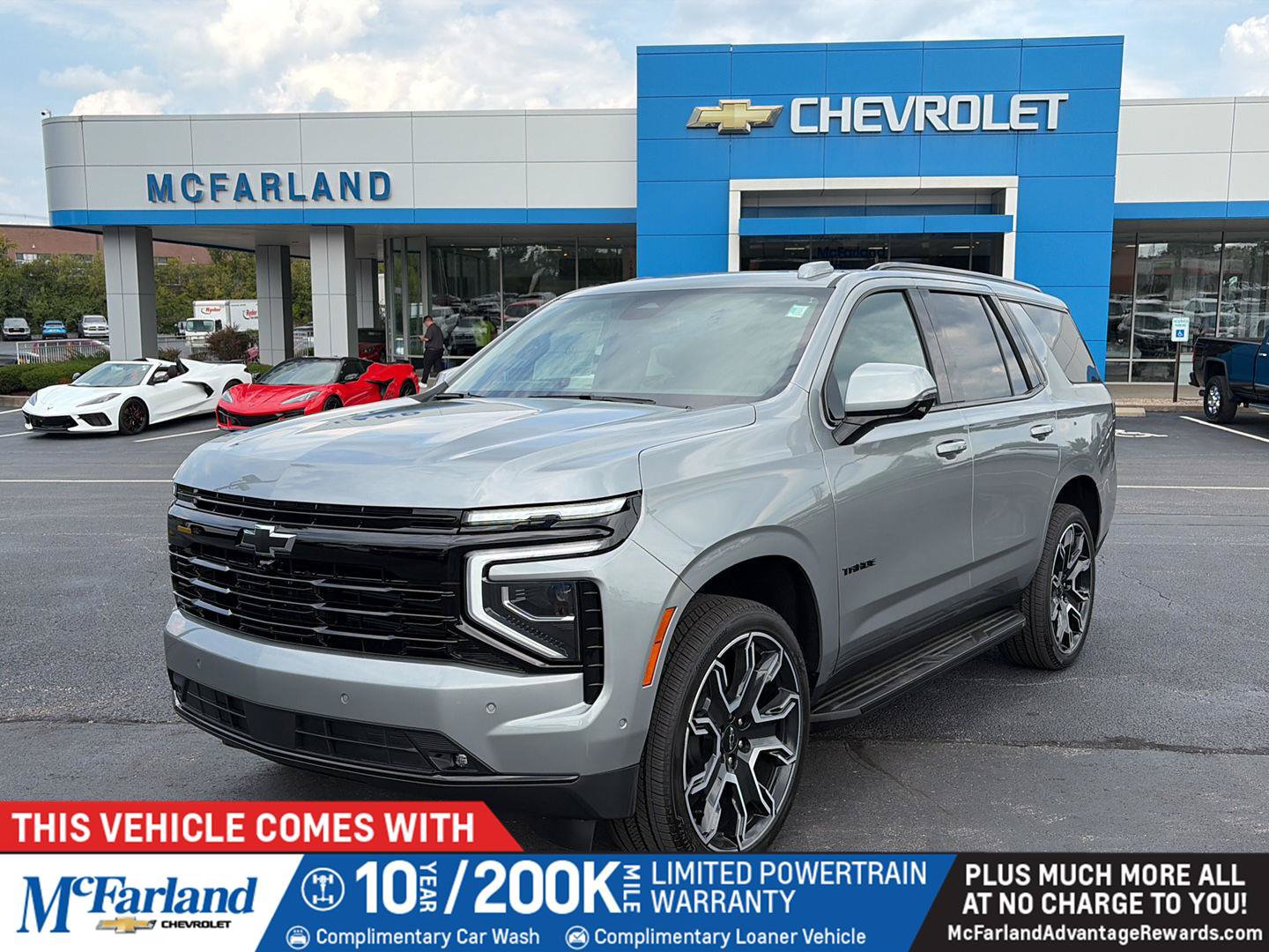 New 2026 Chevrolet Tahoe RST w/ RST Capability Package AWD/4WD image 1