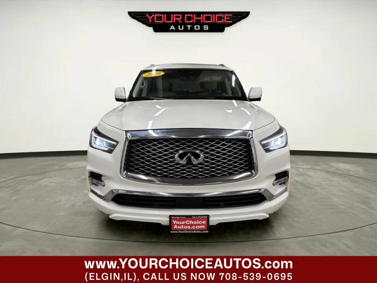 Used 2019 INFINITI QX80 Luxe w/ 22" Wheel Package AWD/4WD image 12
