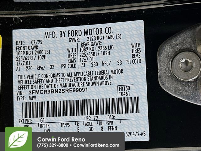 New 2025 Ford Bronco Sport Big Bend w/ Convenience Package image 33