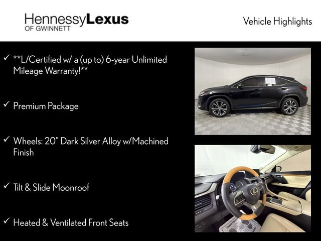 Used 2022 Lexus RX 350 FWD w/ Premium Package image 12