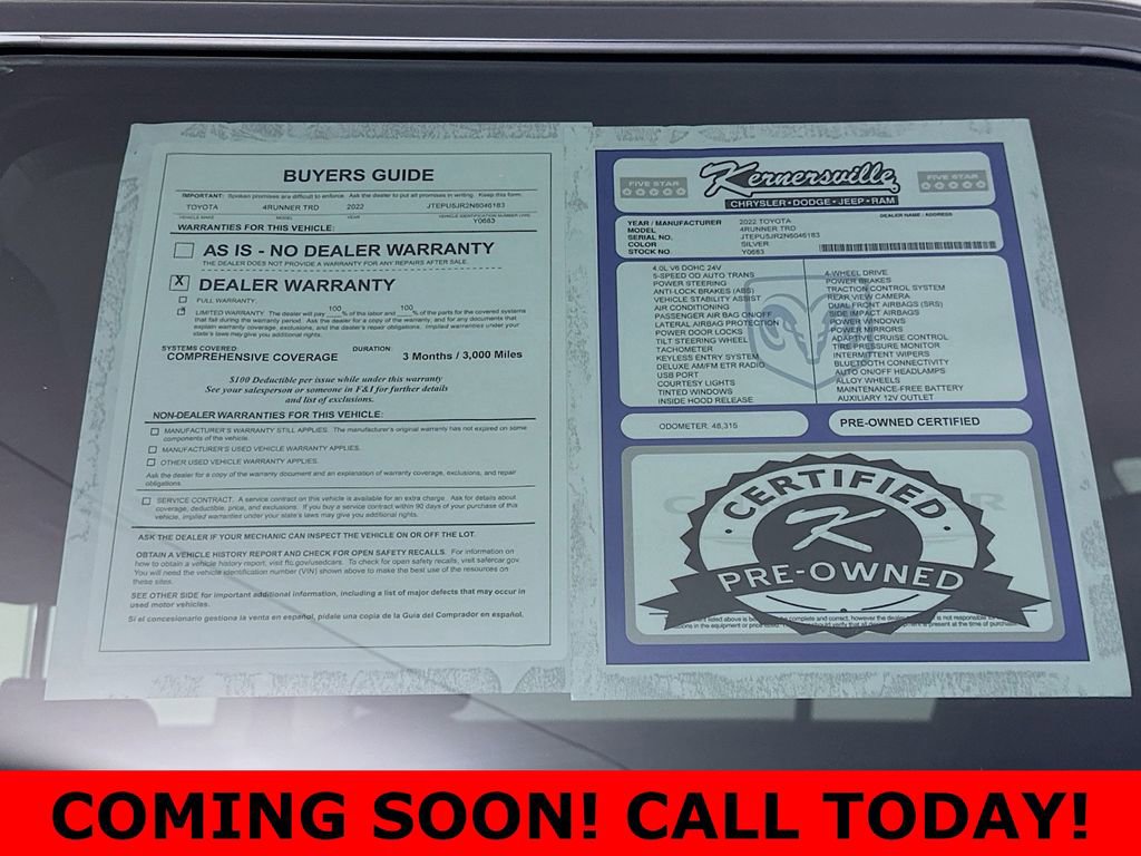 Used 2022 Toyota 4Runner TRD Off-Road image 38