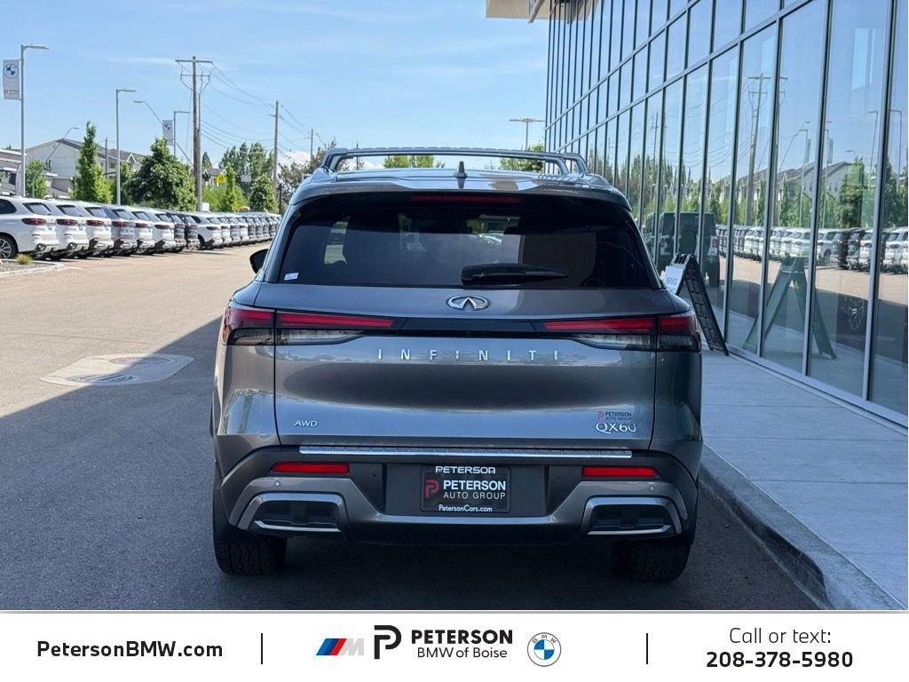 Used 2023 INFINITI QX60 Sensory w/ Cargo Package AWD/4WD image 4