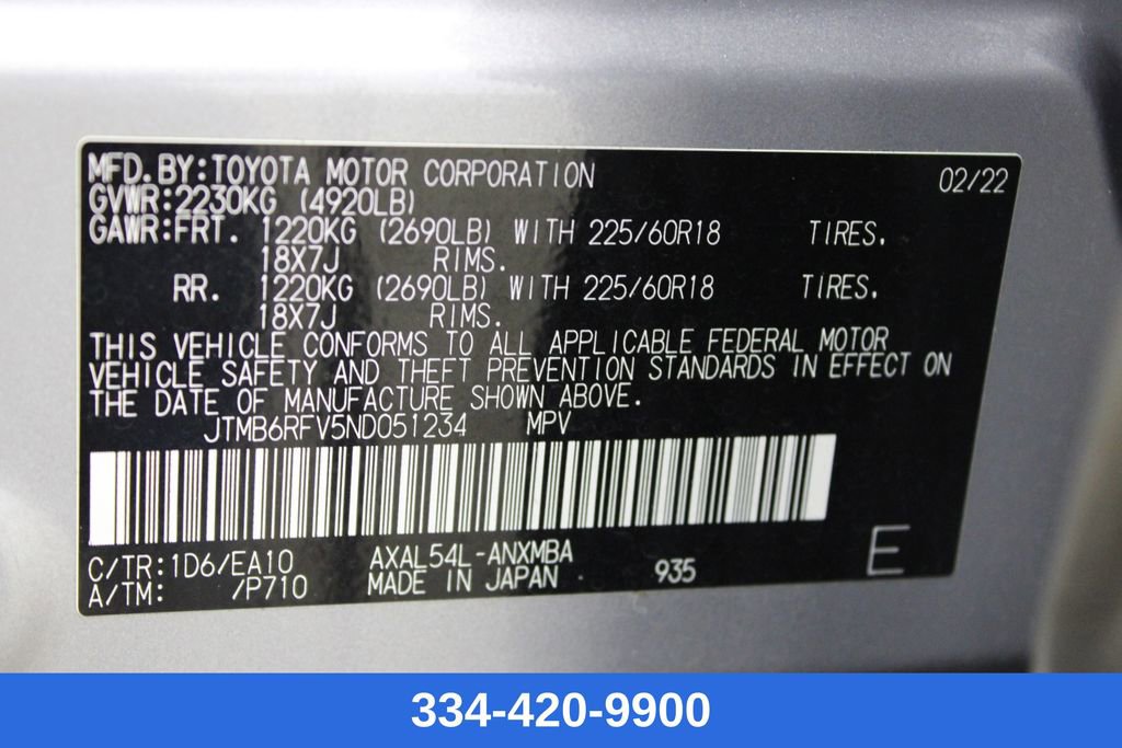 Used 2022 Toyota RAV4 XLE Premium image 31