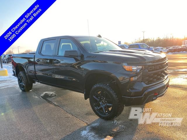 New 2026 Chevrolet Silverado 1500 Custom Trail Boss w/ LPO, Dark Essentials Package image 8