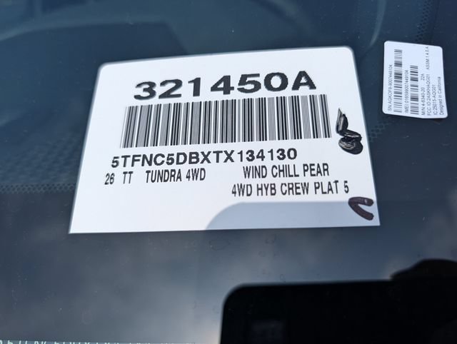 Certified 2026 Toyota Tundra Platinum AWD/4WD image 38