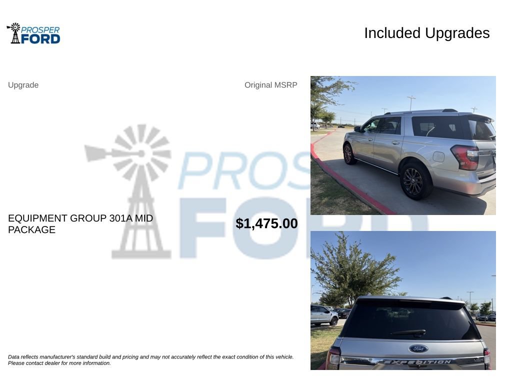 Used 2021 Ford Expedition Max Limited RWD image 3
