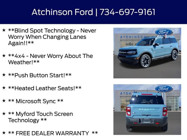 Certified 2023 Ford Bronco Sport Outer Banks image 9