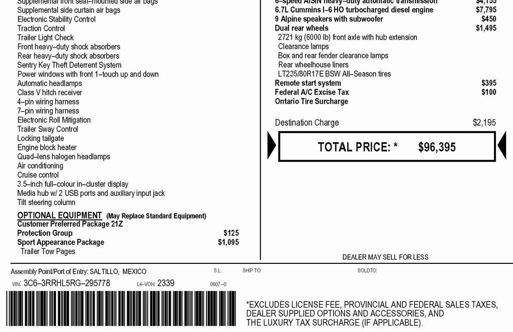 Used 2024 RAM 3500 Big Horn w/ Level 1 Equipment Group image 4