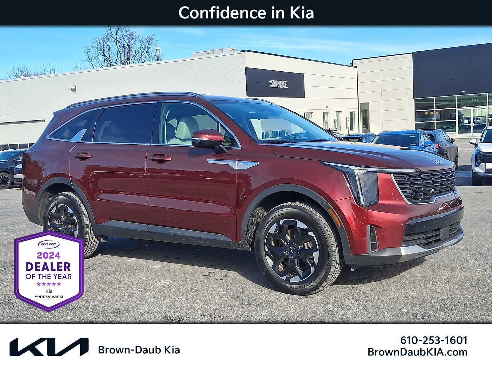 Certified 2025 Kia Sorento S