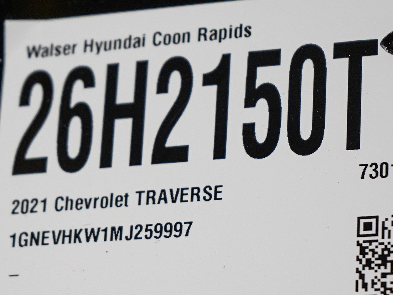 Used 2021 Chevrolet Traverse LT w/ LPO, Floor Liner Package AWD/4WD image 30