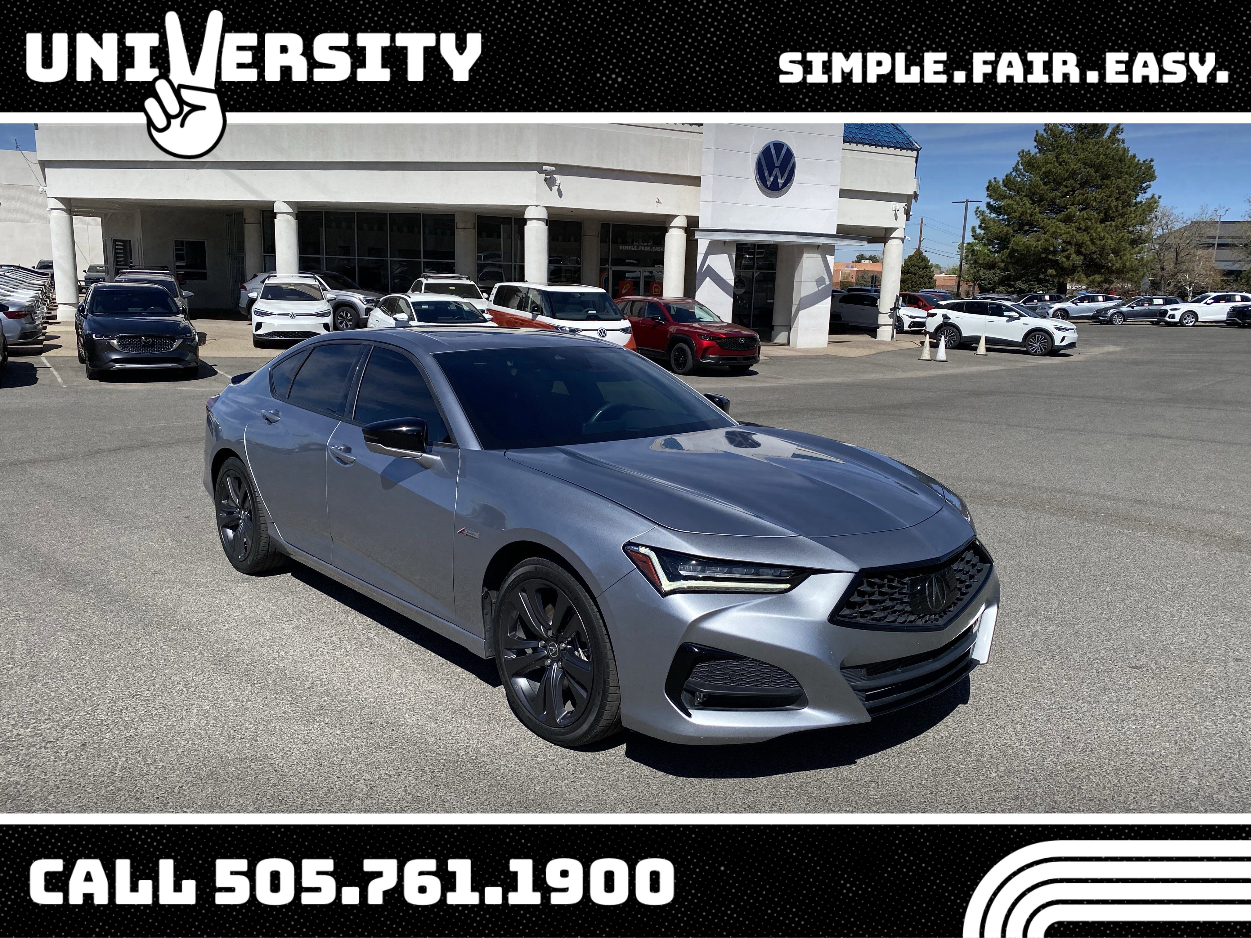 Used 2021 Acura TLX w/ A-SPEC Pkg