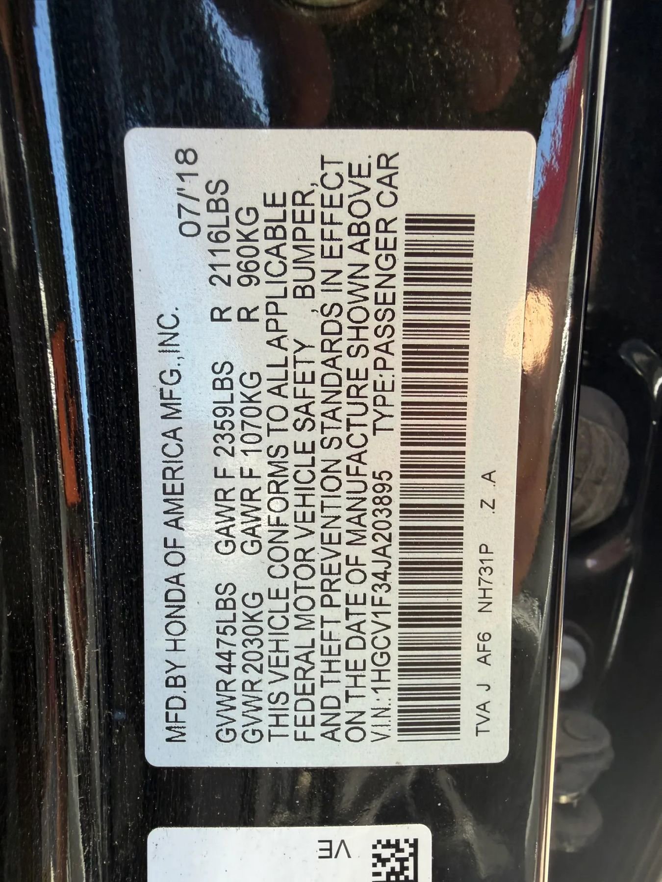 Used 2018 Honda Accord Sport image 23