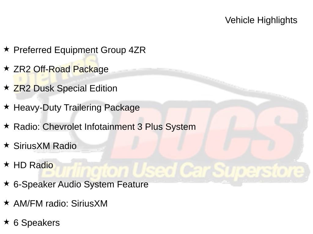 Used 2021 Chevrolet Colorado ZR2 w/ ZR2 Dusk Special Edition image 11