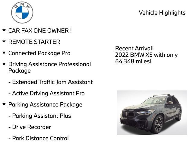 Used 2022 BMW X5 M50i w/ Executive Package AWD/4WD image 4