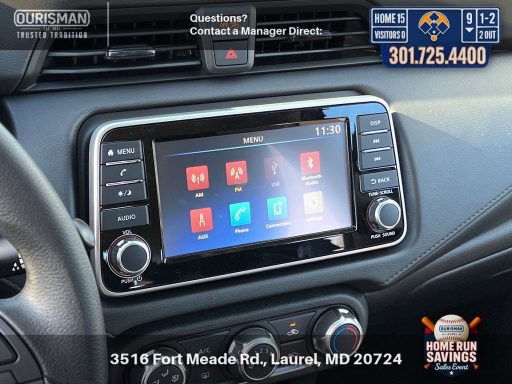 New 2025 Nissan Versa S w/ Trunk Package image 13
