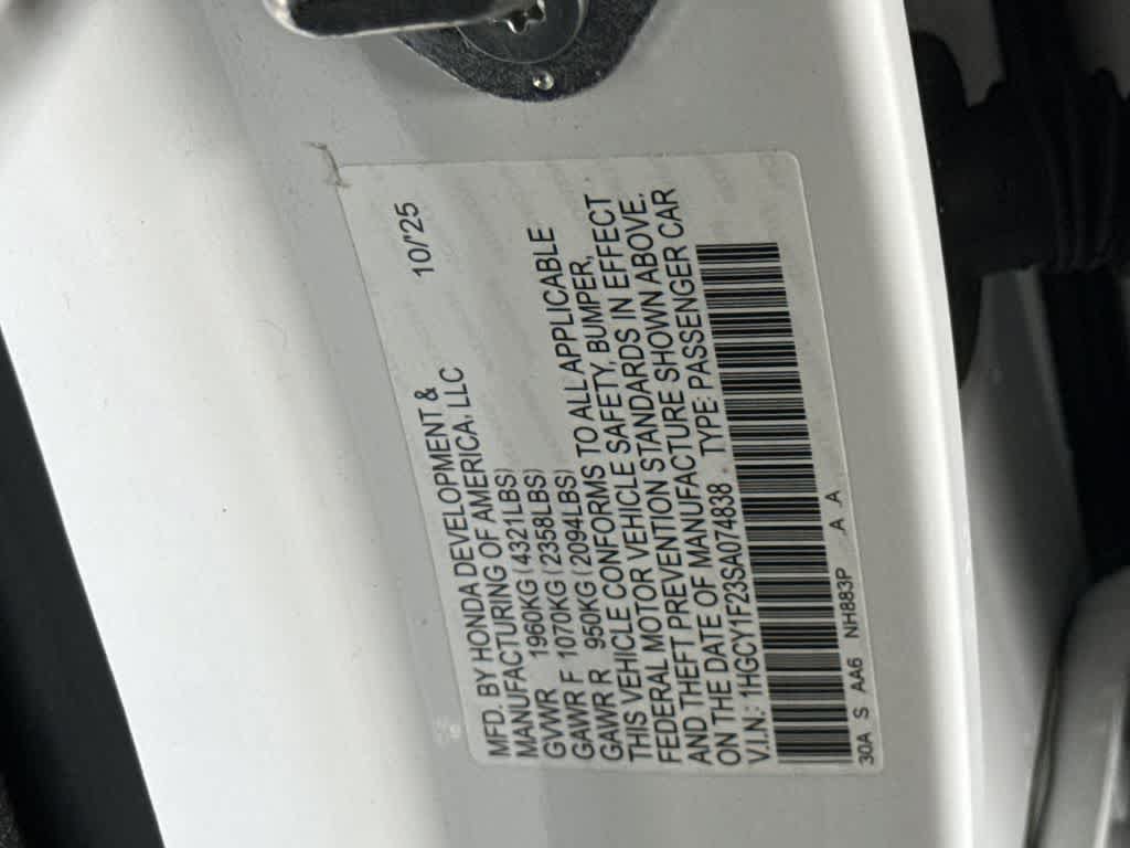 Used 2025 Honda Accord LX image 29