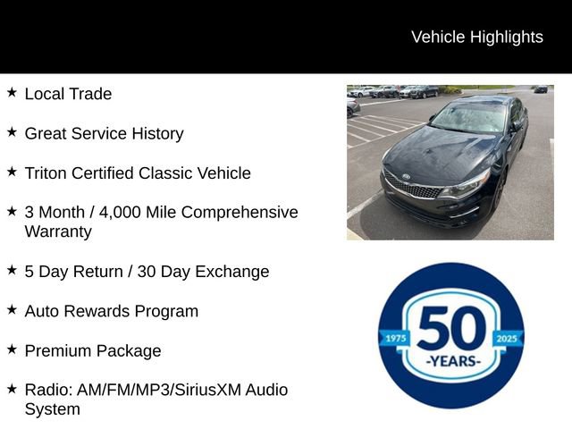 Used 2018 Kia Optima EX w/ Premium Package FWD image 5