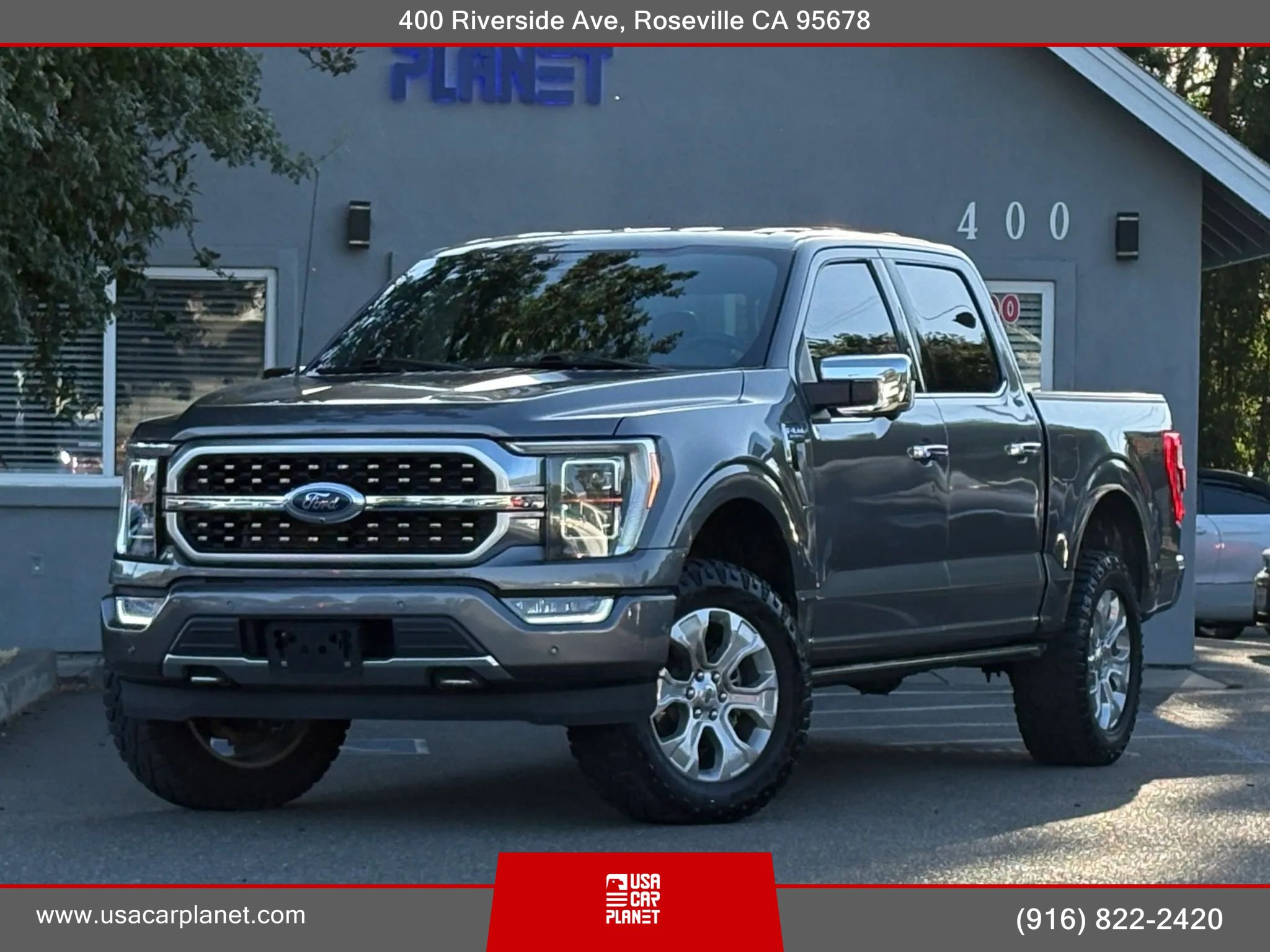 Used 2022 Ford F150 Platinum w/ FX4 Off-Road Package AWD/4WD image 1