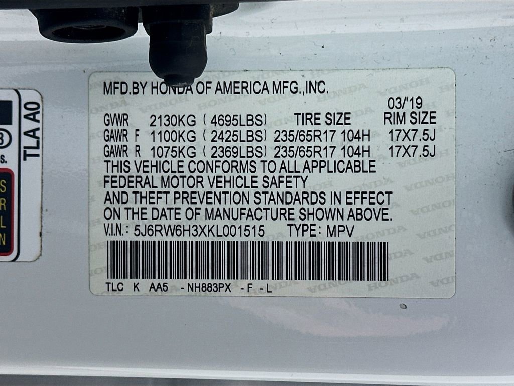 Certified 2019 Honda CR-V LX image 31