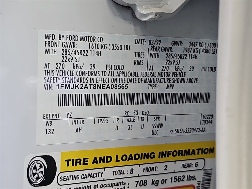 Used 2022 Ford Expedition Max Limited image 36