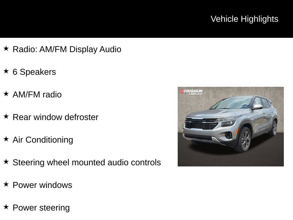 Used 2024 Kia Seltos LX AWD/4WD image 2
