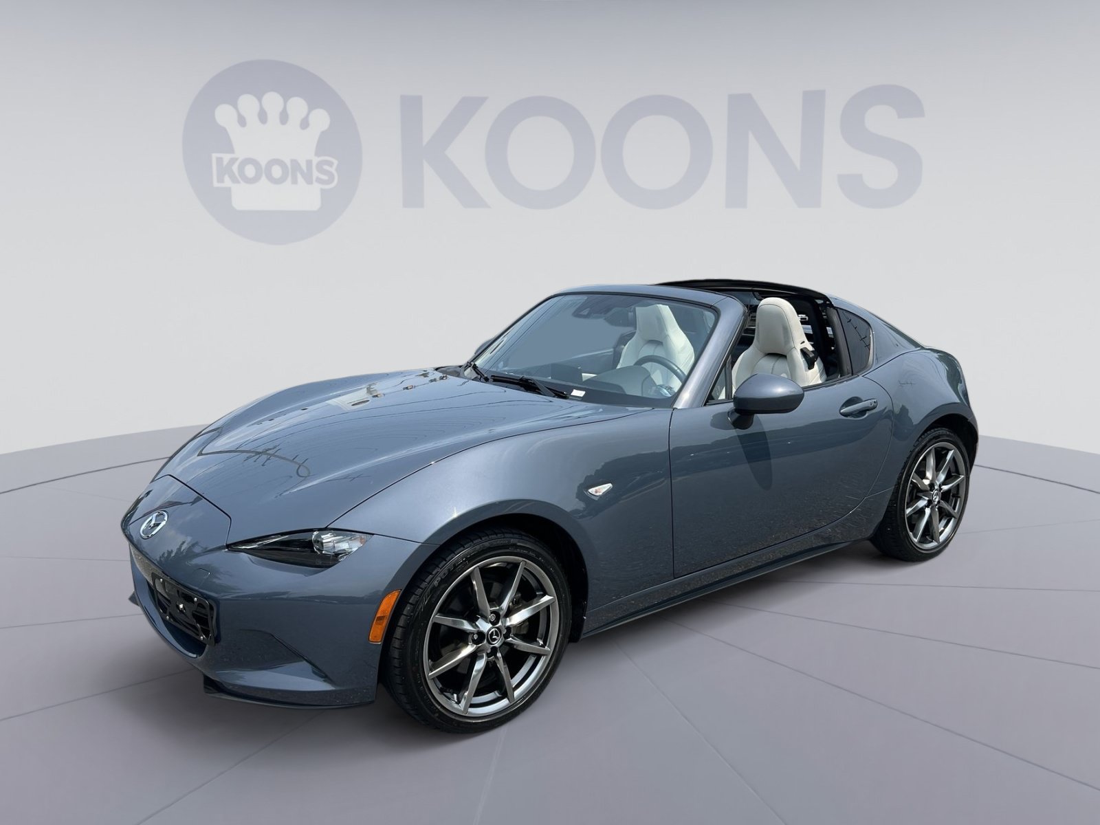 Used 2021 MAZDA MX-5 Miata RF Grand Touring RWD image 1