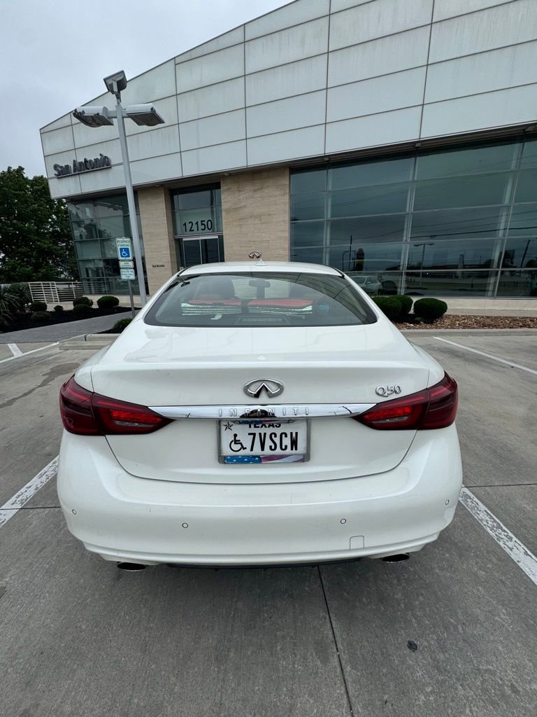 Used 2023 INFINITI Q50 Luxe w/ Cargo Package RWD image 5