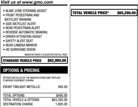Certified 2026 GMC Acadia Denali Ultimate image 2