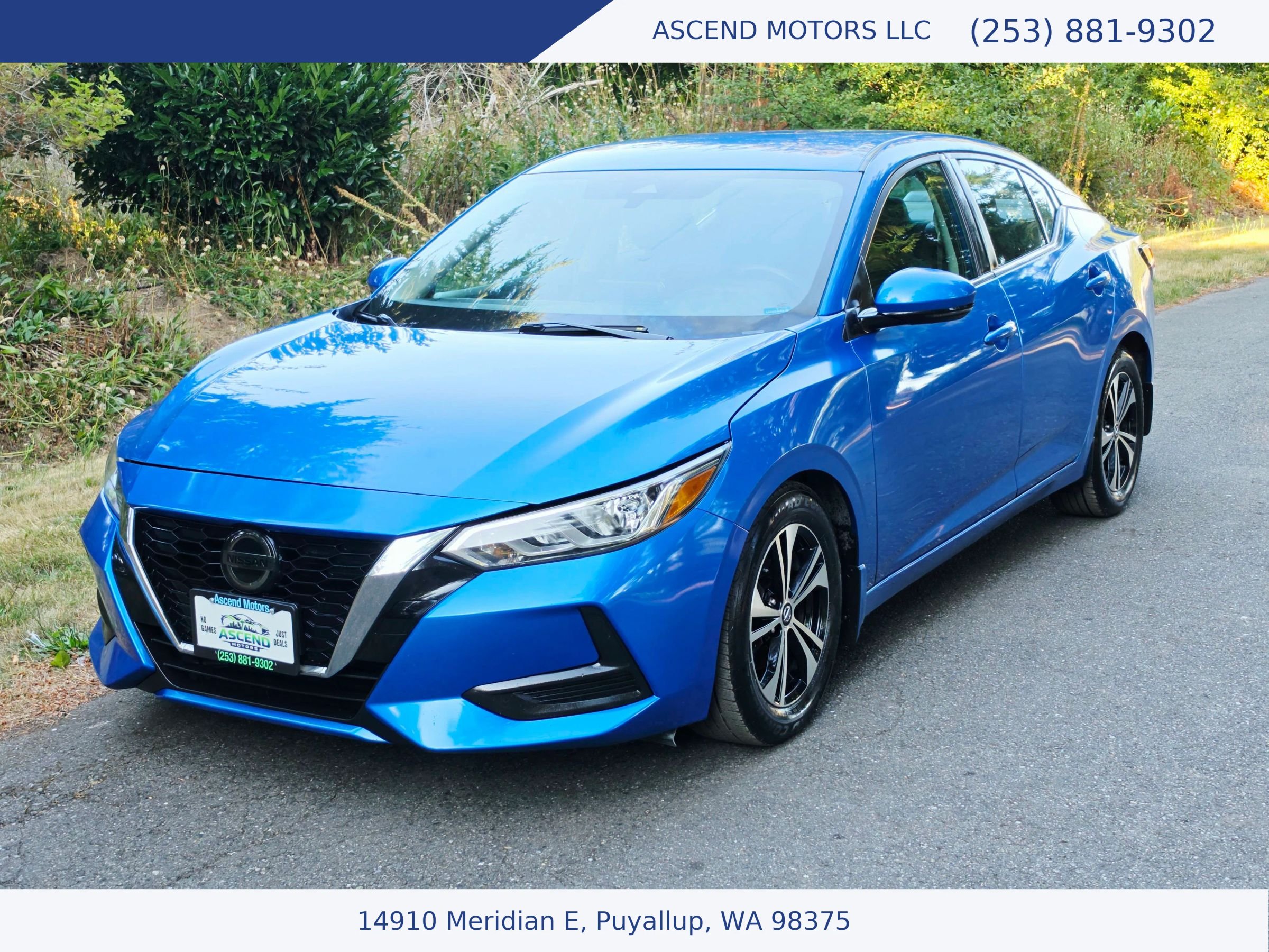 Used 2020 Nissan Sentra SV FWD image 1
