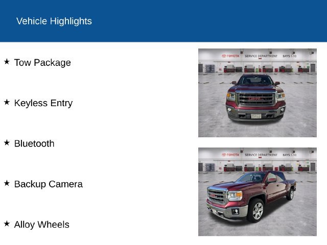 Used 2015 GMC Sierra 1500 SLE w/ SLE Value Package AWD/4WD image 2