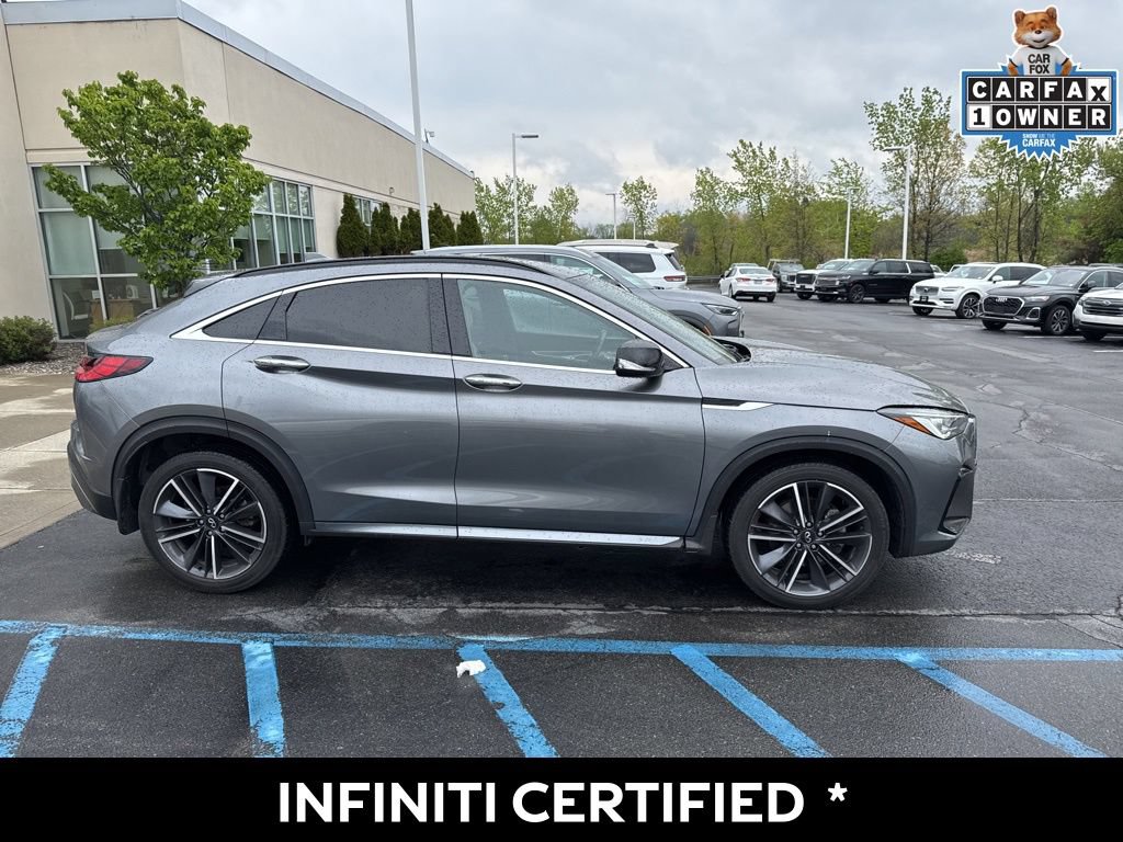 Certified 2023 INFINITI QX55 Luxe w/ Cargo Package AWD/4WD video 2