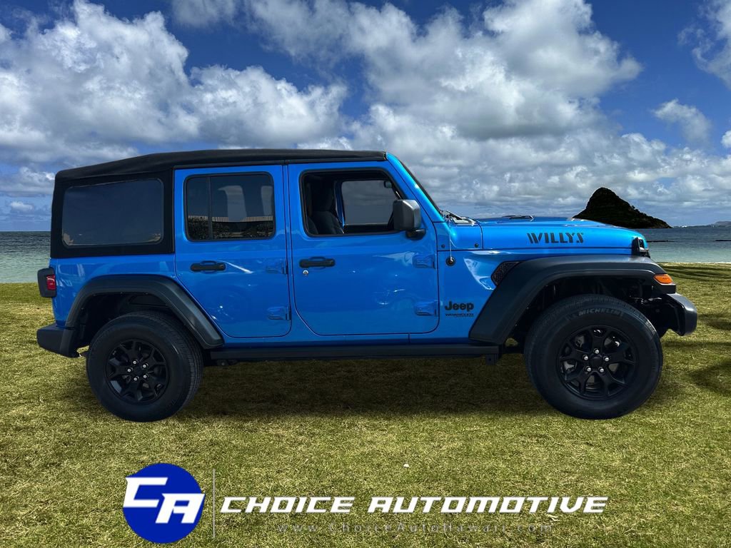 Used 2022 Jeep Wrangler Unlimited Sport image 9
