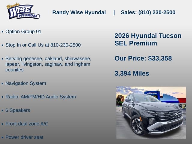 New 2026 Hyundai Tucson SEL AWD/4WD image 5