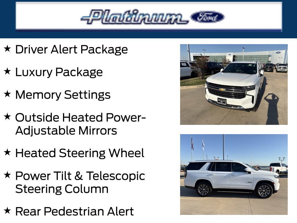 Used 2022 Chevrolet Tahoe LT w/ Luxury Package RWD image 23