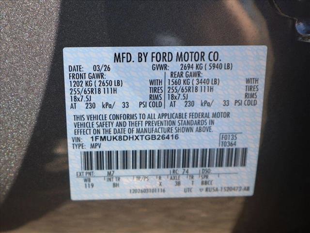 New 2026 Ford Explorer Active AWD/4WD image 19