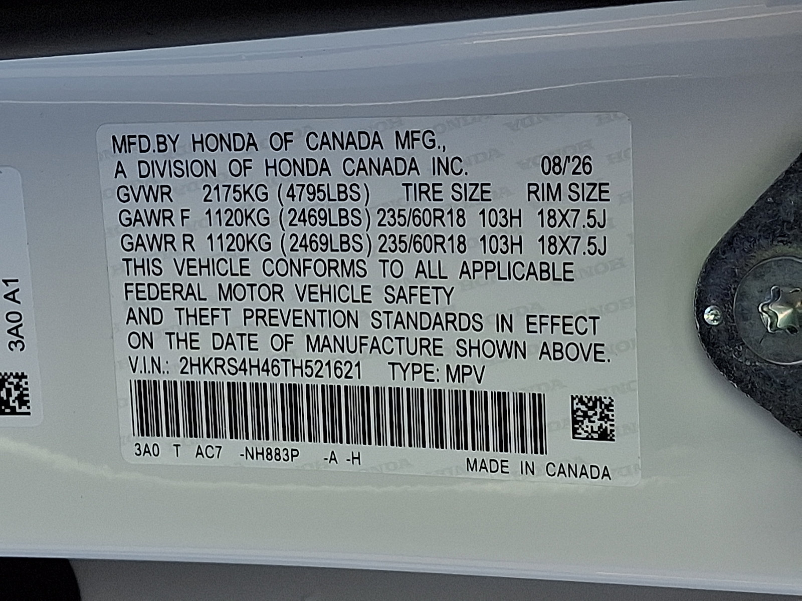 New 2026 Honda CR-V EX image 10