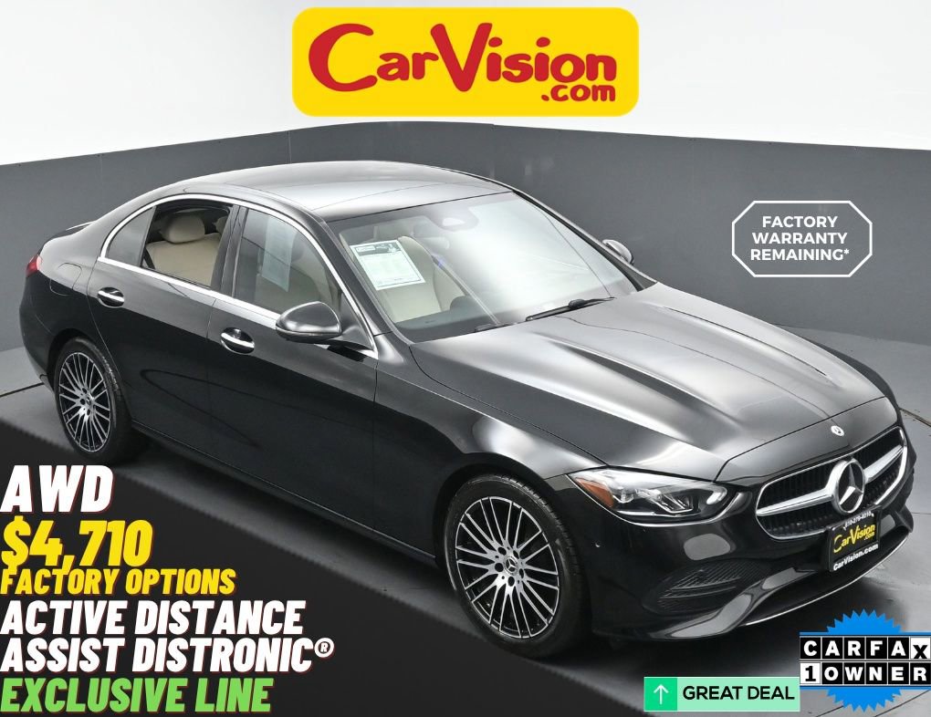 Used 2025 Mercedes-Benz C 300 4MATIC Sedan w/ Exclusive Trim Package