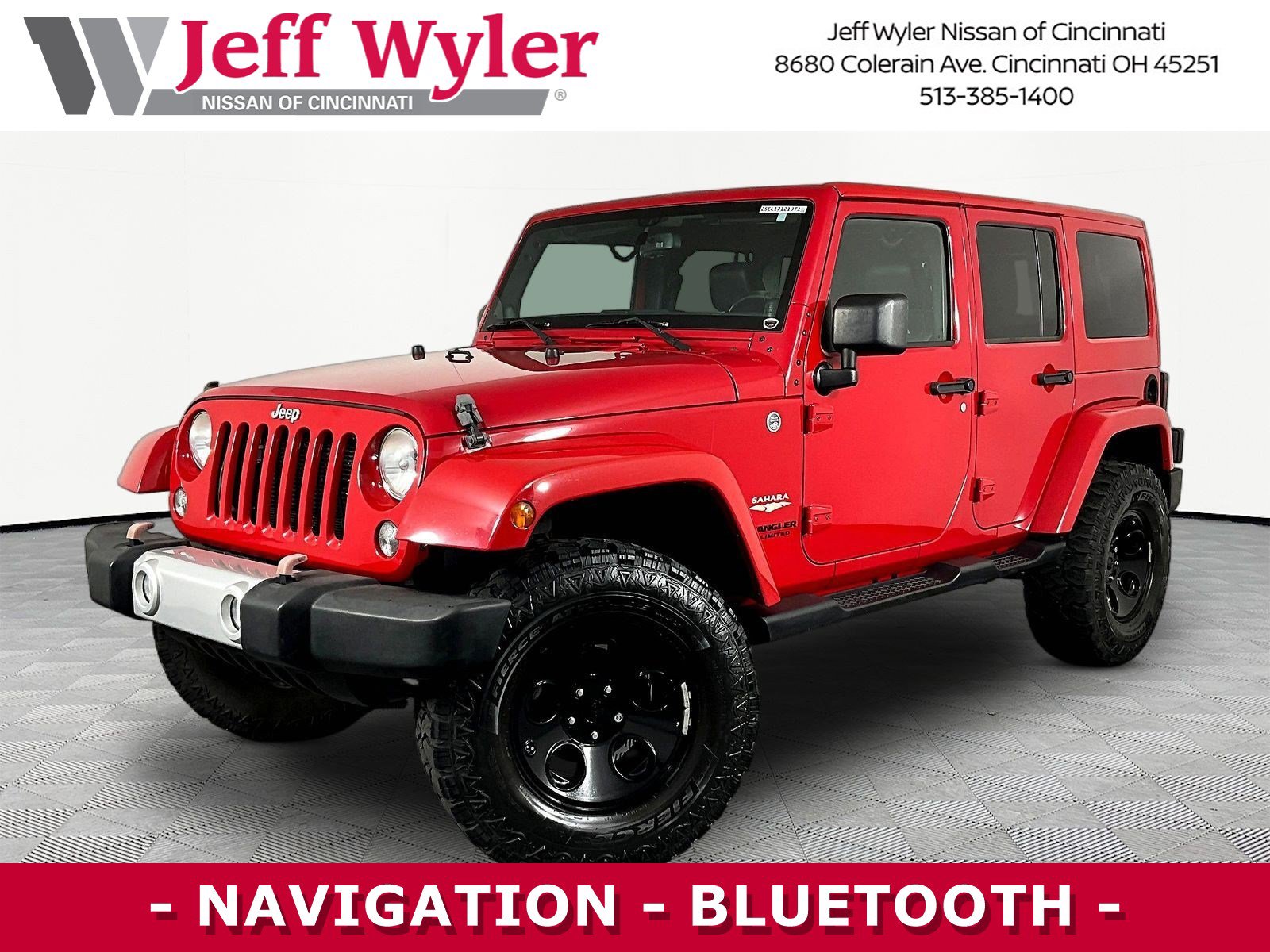 Used 2014 Jeep Wrangler Unlimited Sahara w/ Connectivity Group AWD/4WD image 1