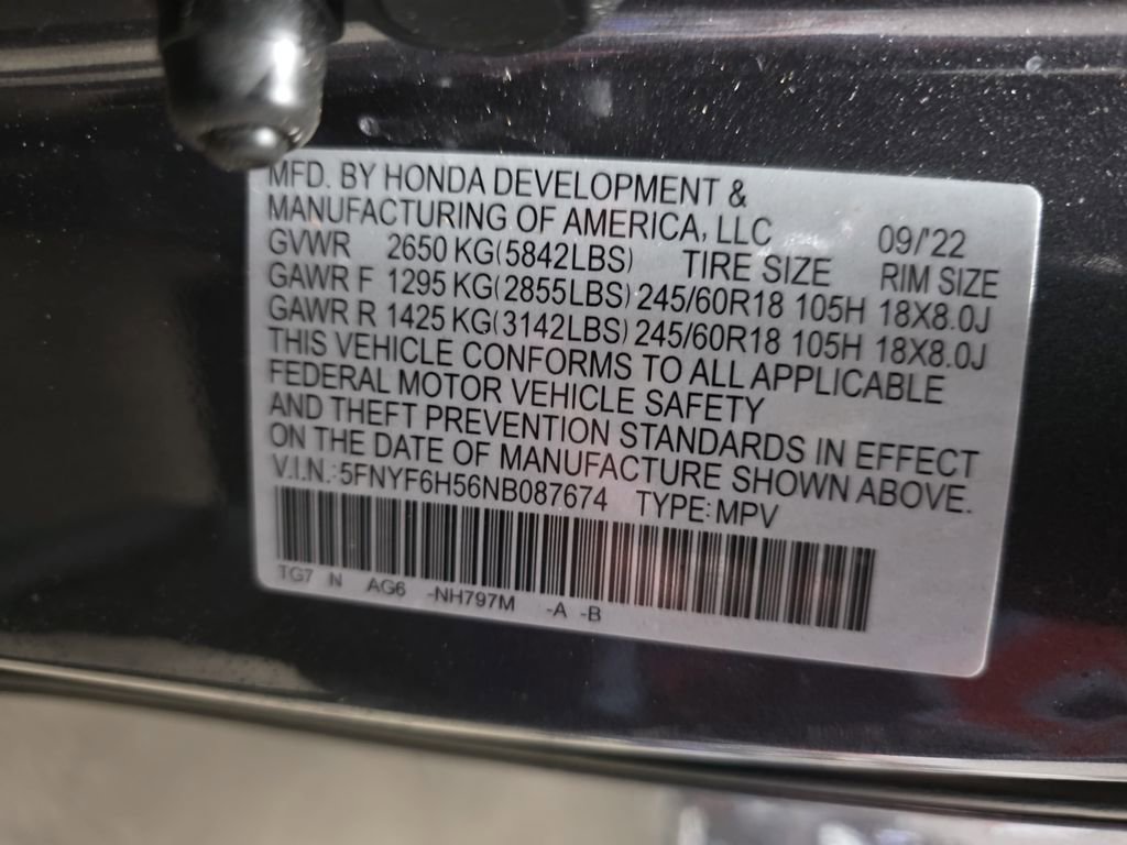Used 2022 Honda Pilot EX-L image 40