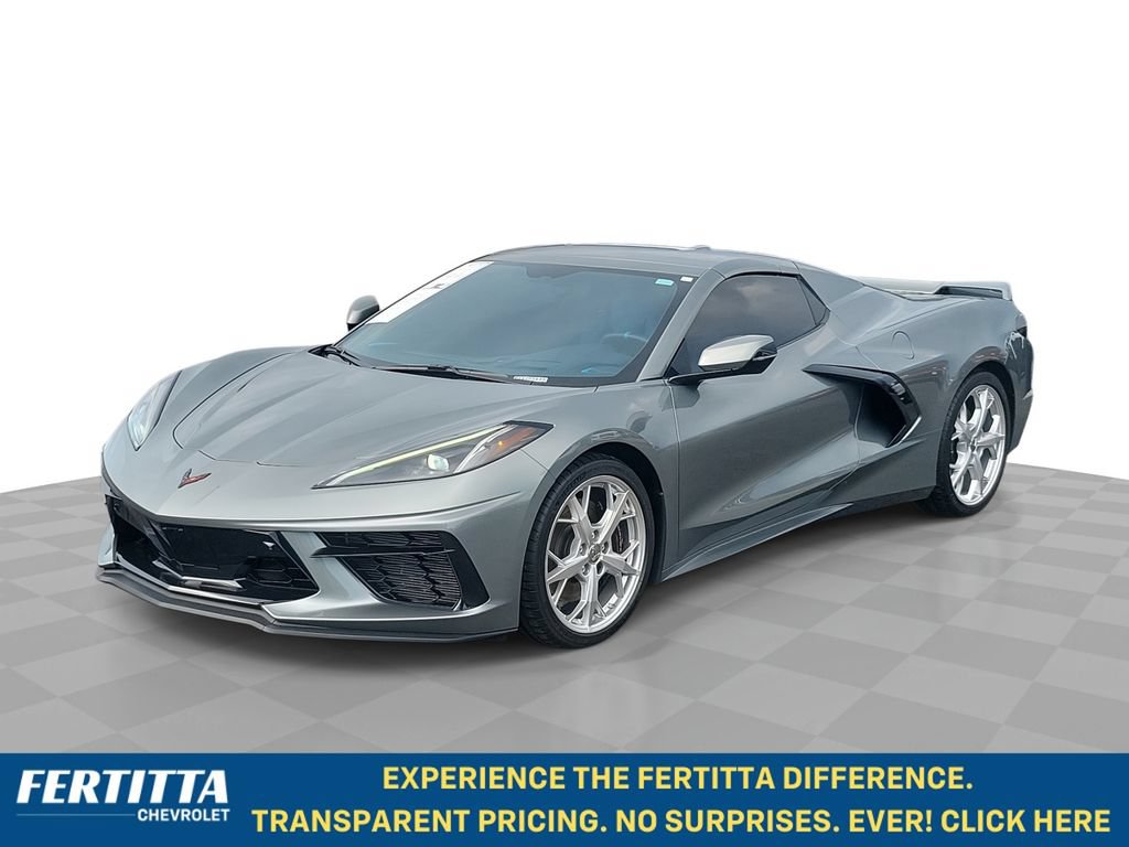 Certified 2023 Chevrolet Corvette Stingray Premium Conv w/ Z51 Performance Package RWD image 1