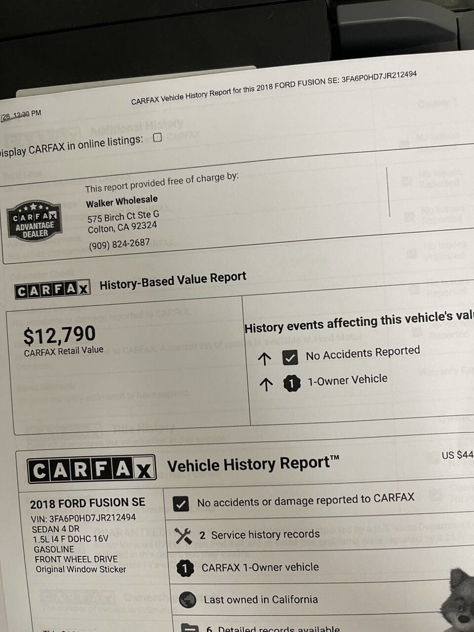 Used 2018 Ford Fusion SE image 23